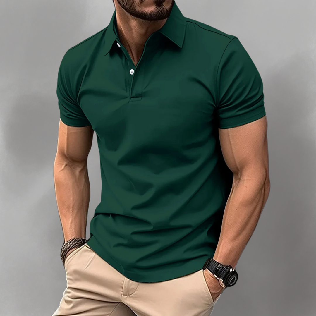 ENZO – PONADCZASOWA BAWEŁNIANA KOSZULKA POLO PREMIUM