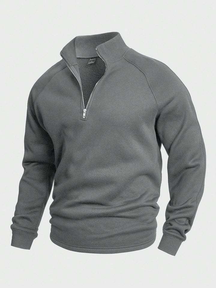 Melvin | Sweter z zamkiem 1/4