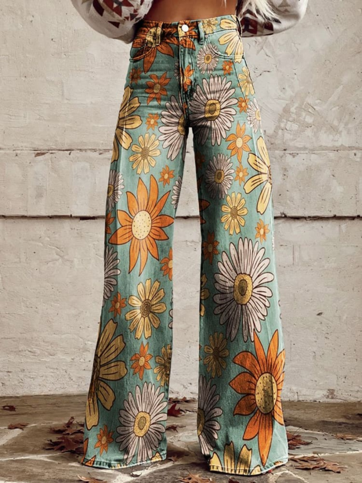 Daphne | Organiczne spodnie dzwony dla wyjątkowego stylu