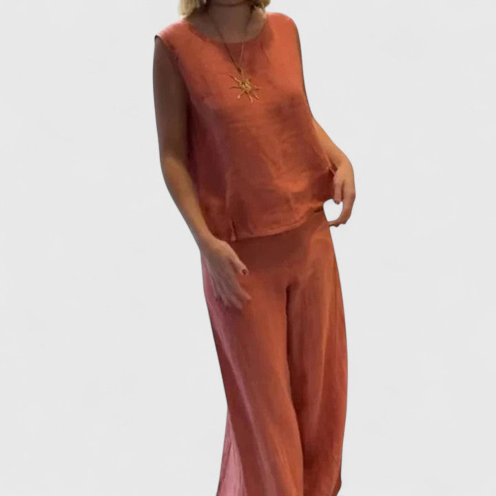 Faylinn | Elegancki Dwuczęściowy Komplet