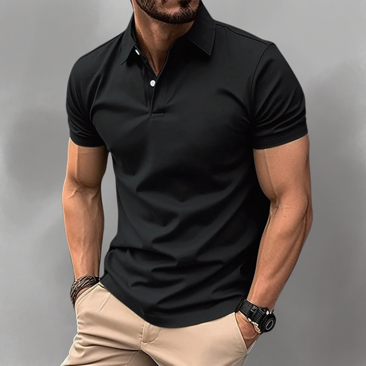 ENZO – PONADCZASOWA BAWEŁNIANA KOSZULKA POLO PREMIUM