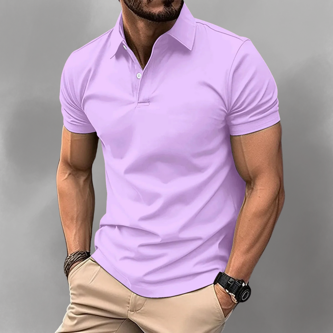 ENZO – PONADCZASOWA BAWEŁNIANA KOSZULKA POLO PREMIUM