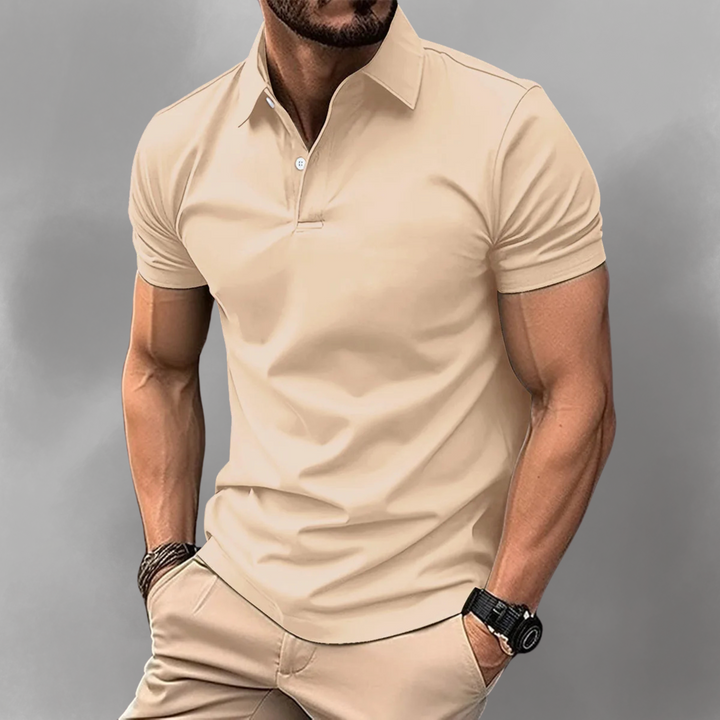 ENZO – PONADCZASOWA BAWEŁNIANA KOSZULKA POLO PREMIUM