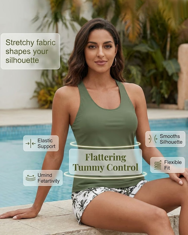 Mauren | Three-Piece Bikini & Cover-Up Set
