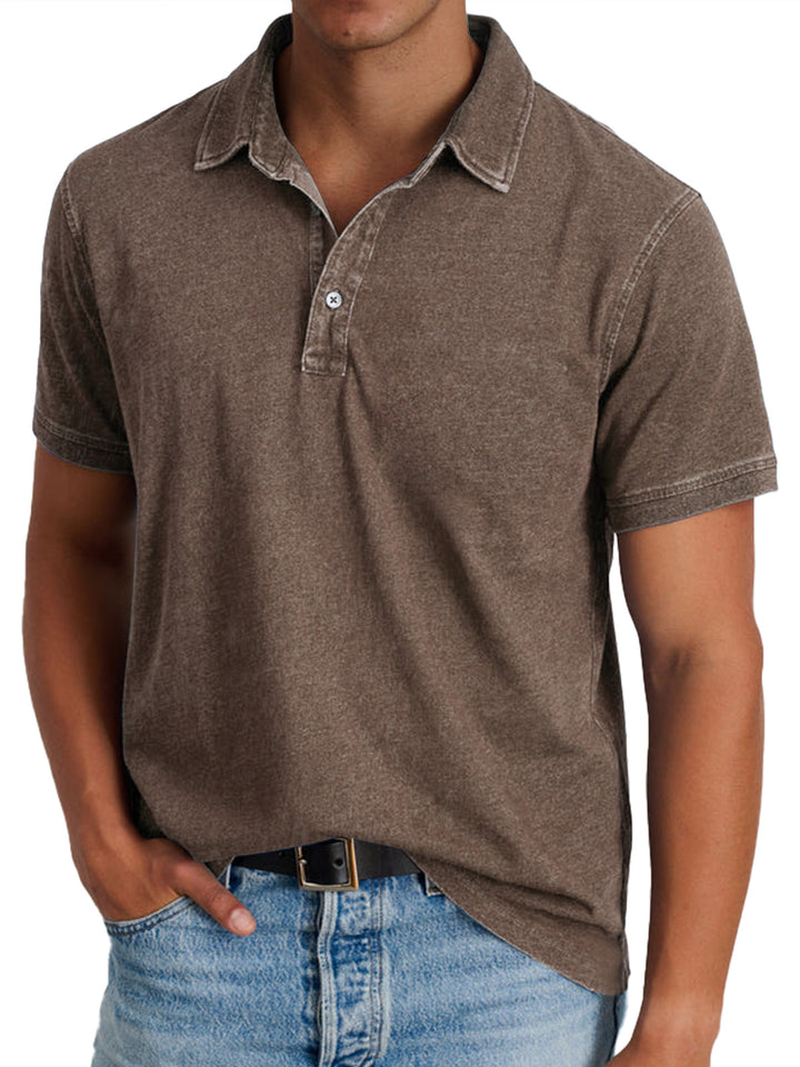 HENRY - Luźna koszulka polo