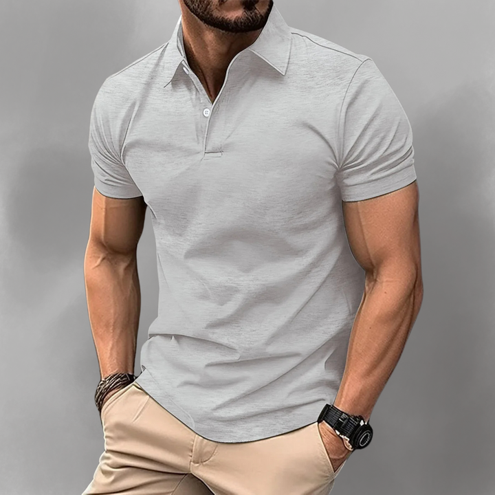 ENZO – PONADCZASOWA BAWEŁNIANA KOSZULKA POLO PREMIUM