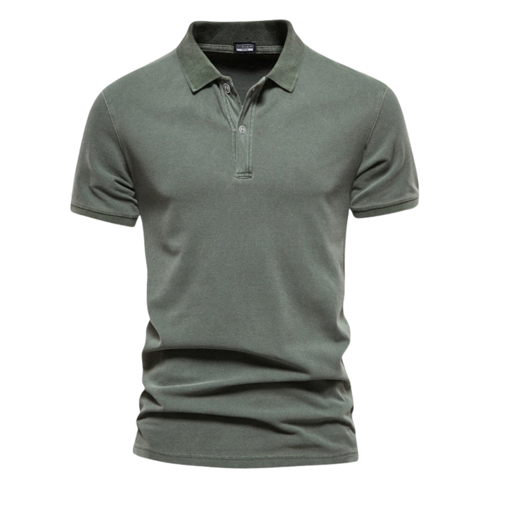 Oleo - PONADCZASOWA BAWEŁNIANA KOSZULKA POLO PREMIUM