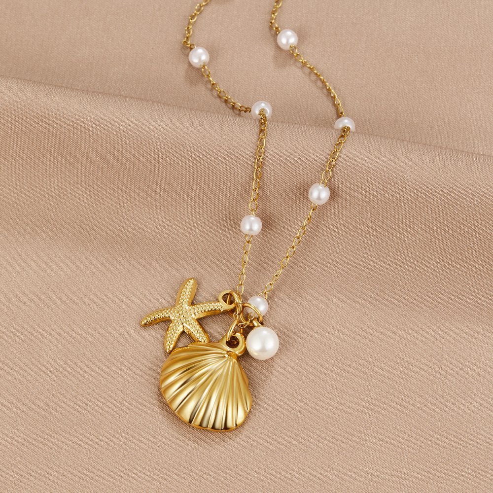 Naszyjnik Aria Shell Charm