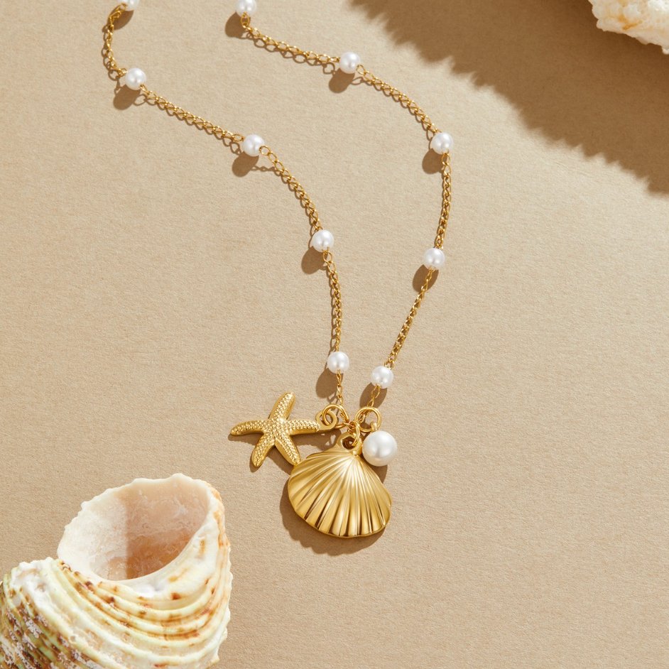 Naszyjnik Aria Shell Charm