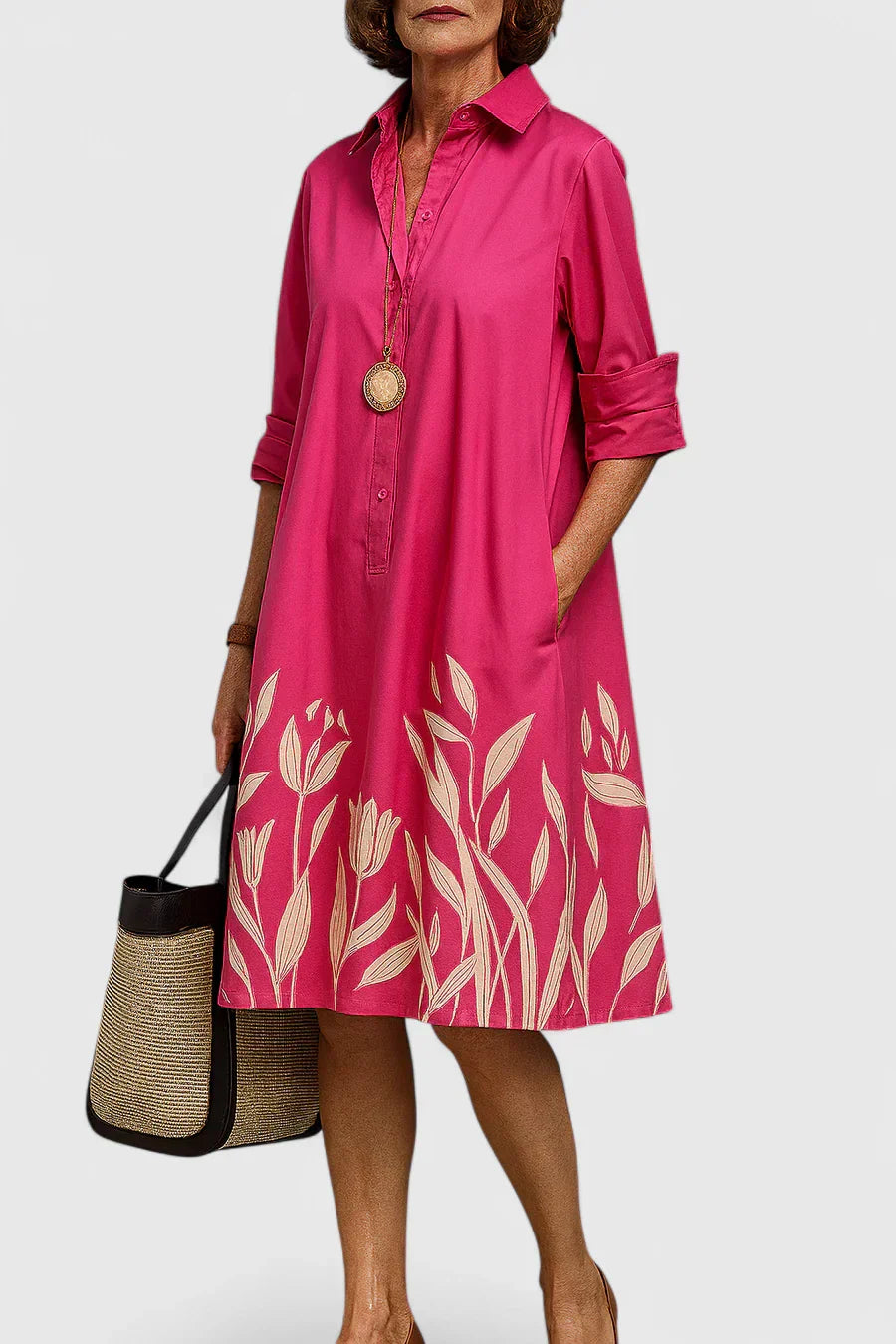Camrynah | Elegancka sukienka midi