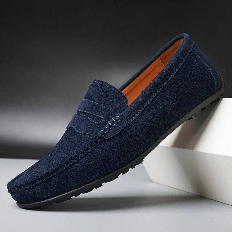 Otis - Suede Loafers with Cushioned Comfort