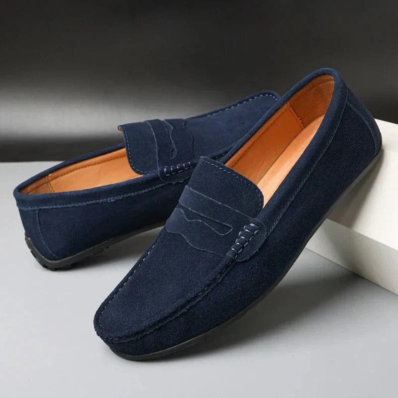 Otis - Suede Loafers with Cushioned Comfort