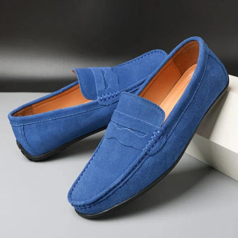 Otis - Suede Loafers with Cushioned Comfort