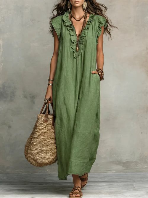 Beau - sukienka maxi w stylu boho